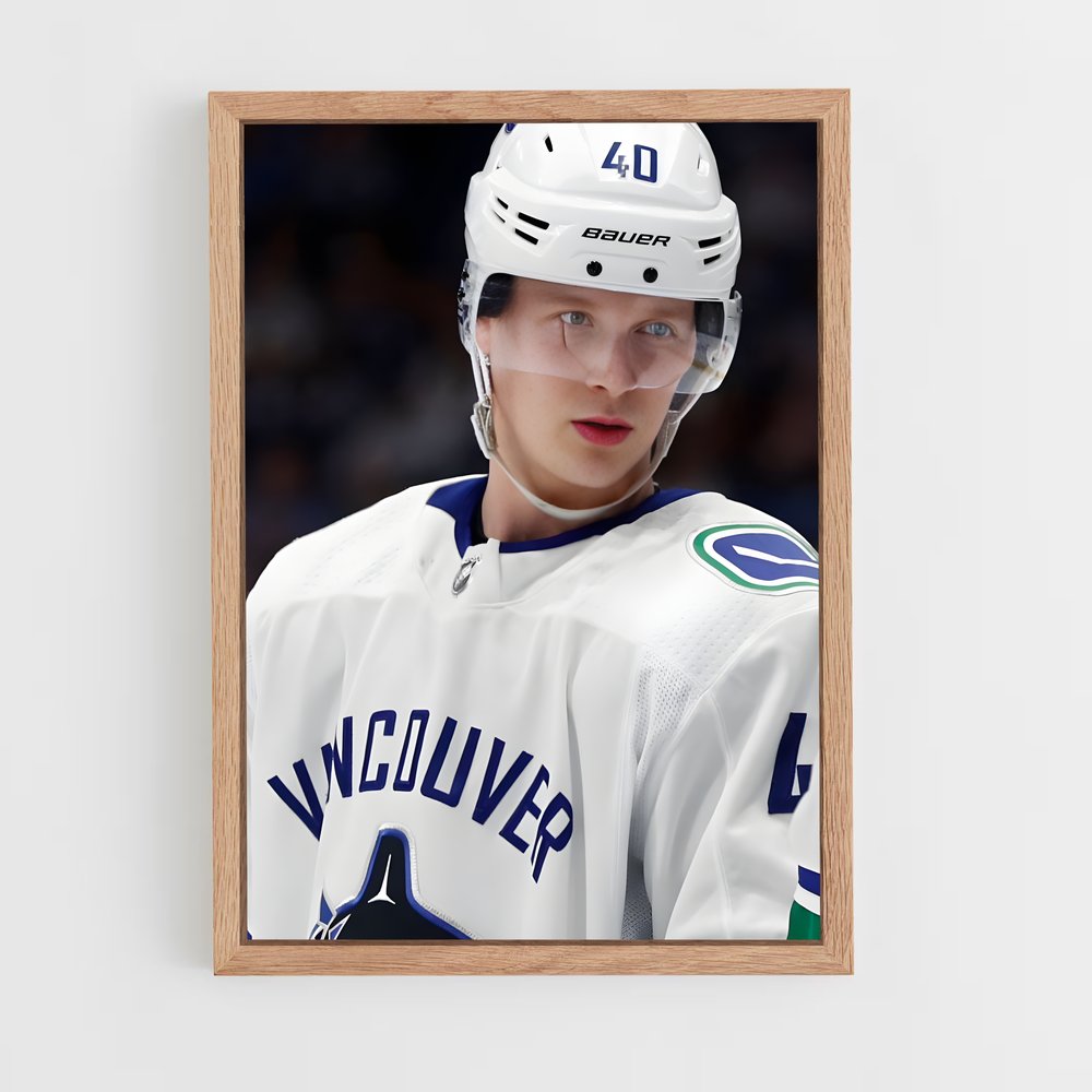 Poster L'Étoile des Canucks – affiche Hockey sur glace (vue 4)